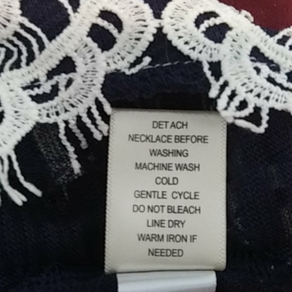 SELF ESTEEM Lace Hem Cardigan Size XL - Picture 5 of 5